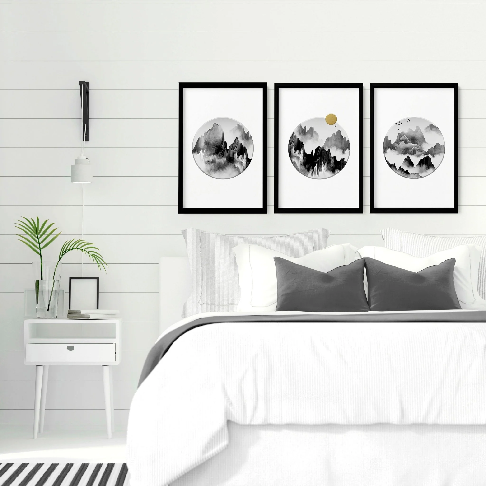 Japanese home decor | set of 3 wall art for bedroom - Image 9