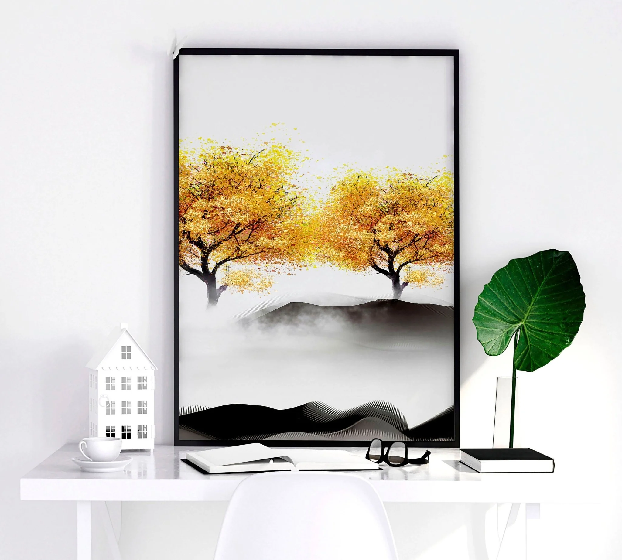 Japanese interior decor | set of 3 wall art prints for bedroom - Image 7