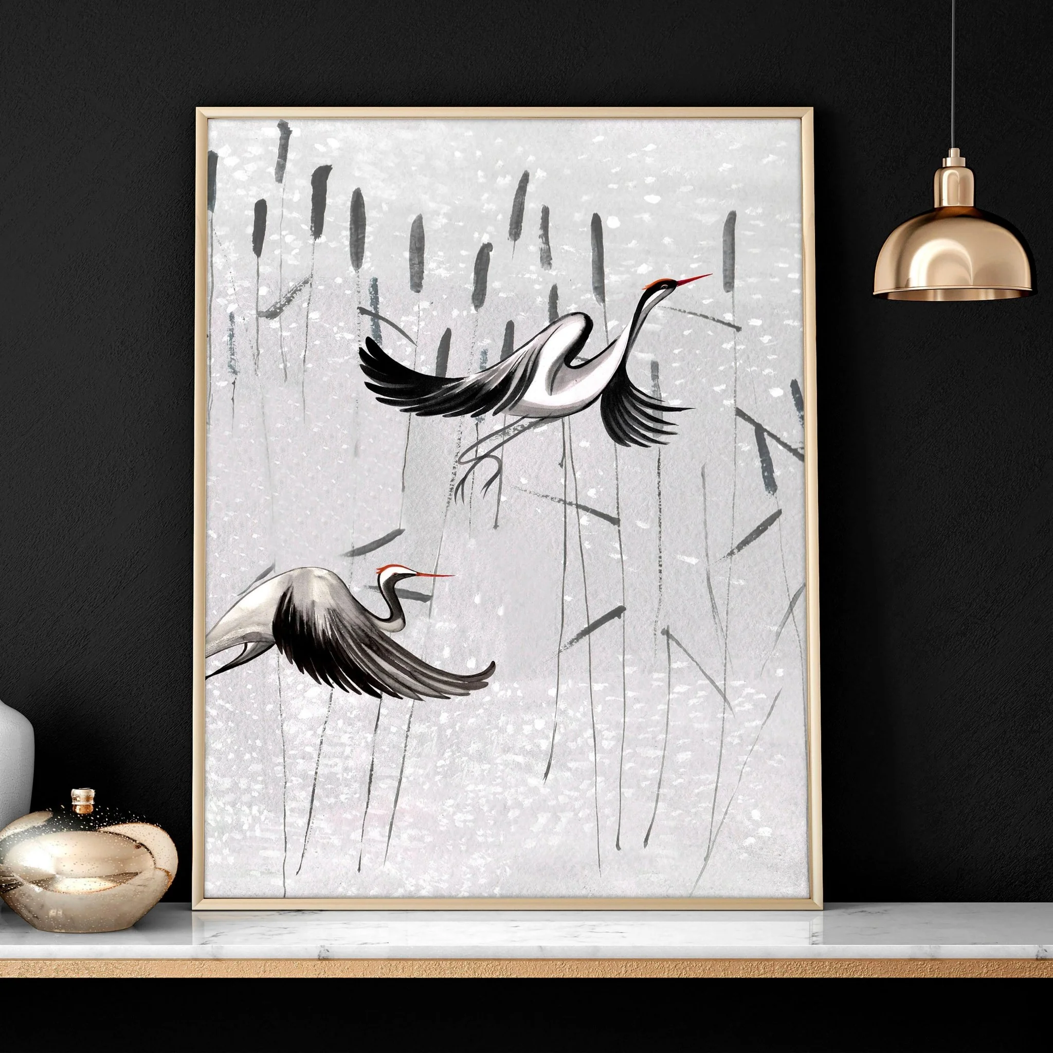 Japanese print art | set of 2 wall art prints - Image 4