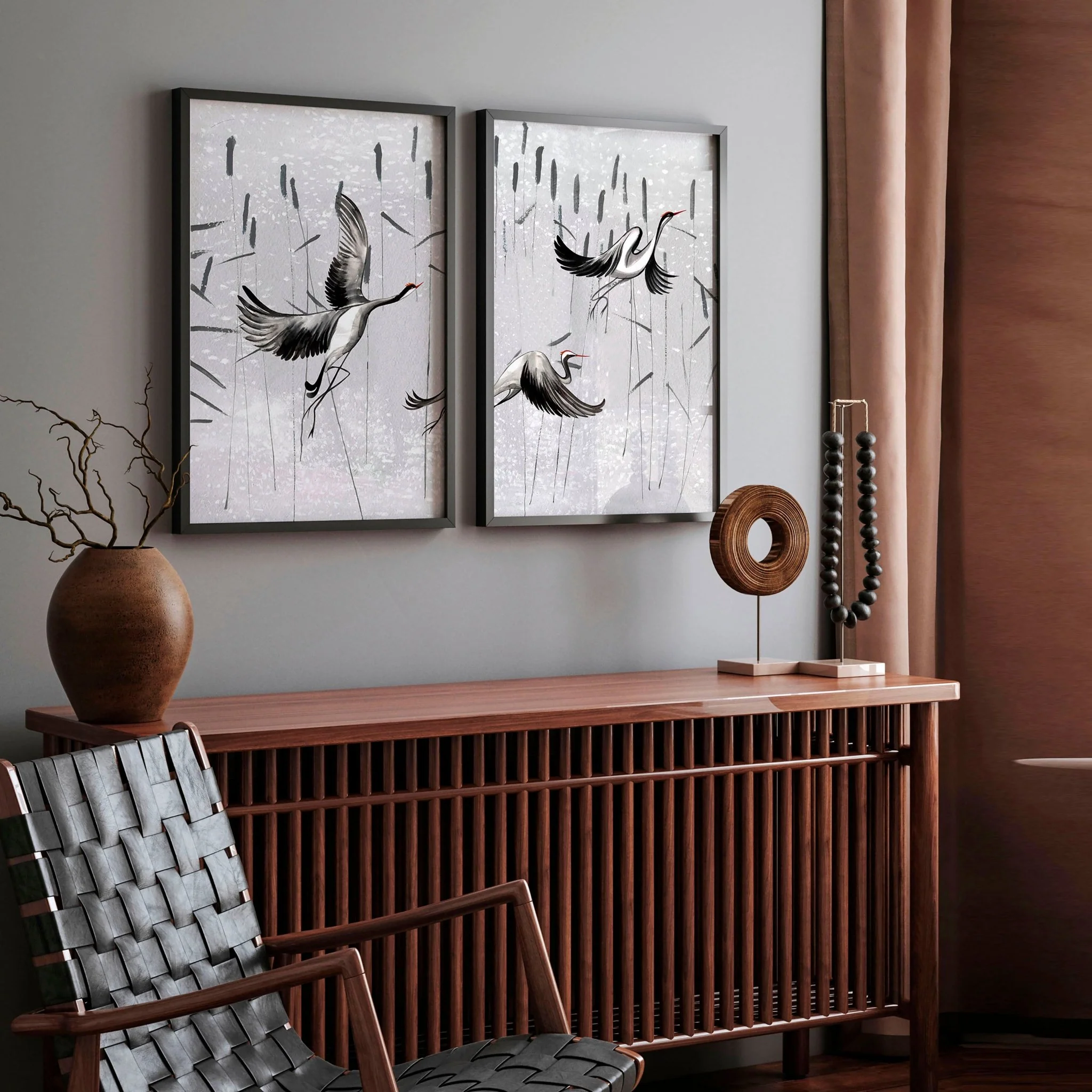 Japanese print art | set of 2 wall art prints - Image 5