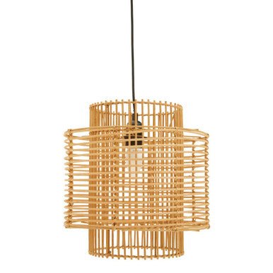 Jaya Natural Rattan Overlapping Pendant Lamp - Image 5