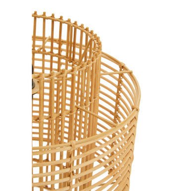 Jaya Natural Rattan Overlapping Pendant Lamp - Image 7