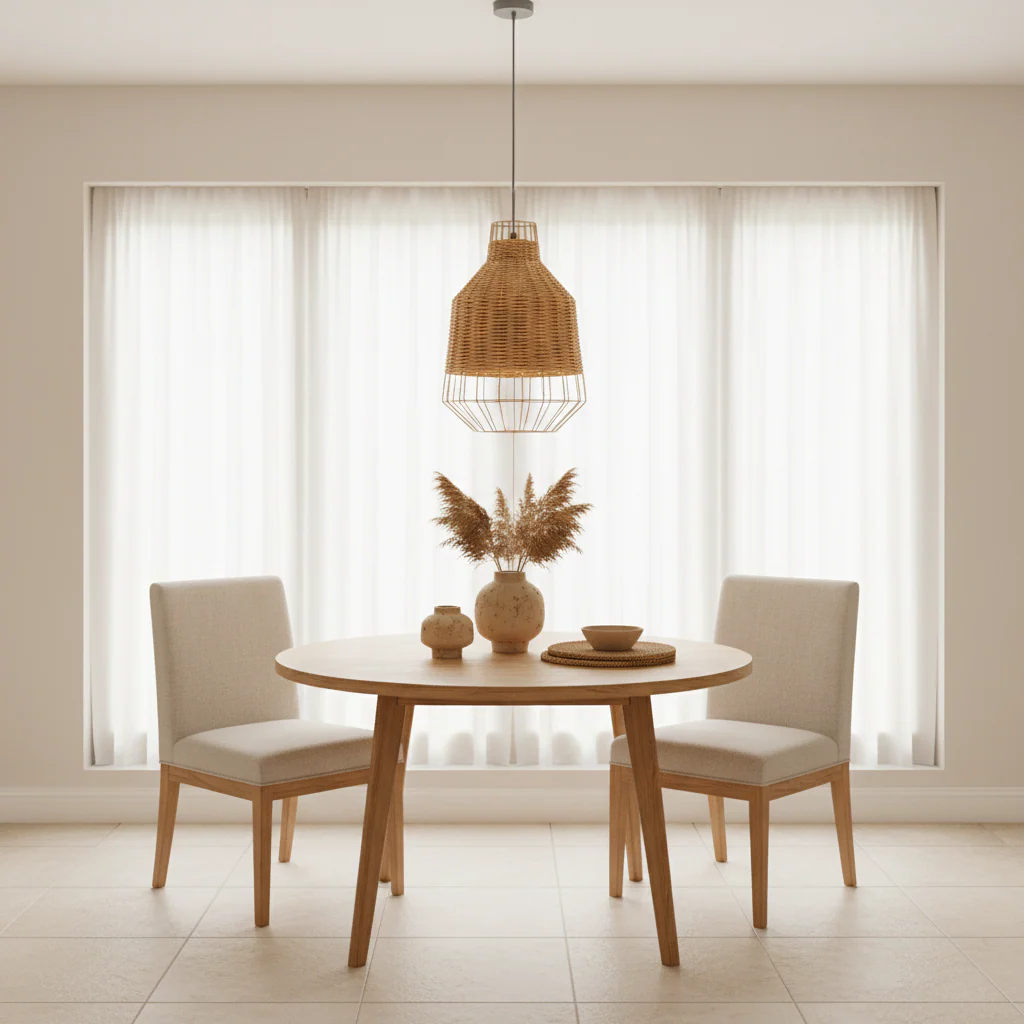Jaya Natural Rattan Pendant Lamp - Image 4