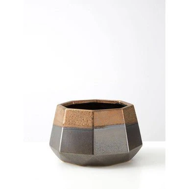 Jet Large Metallic Planter - Image 6