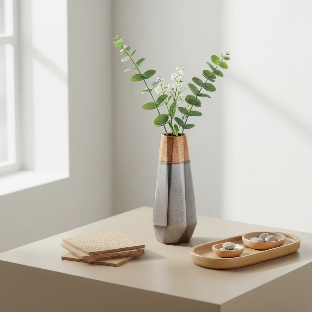 Jet Small Metallic Vase - Image 4