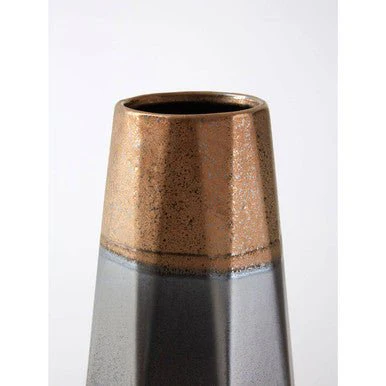 Jet Small Metallic Vase - Image 9