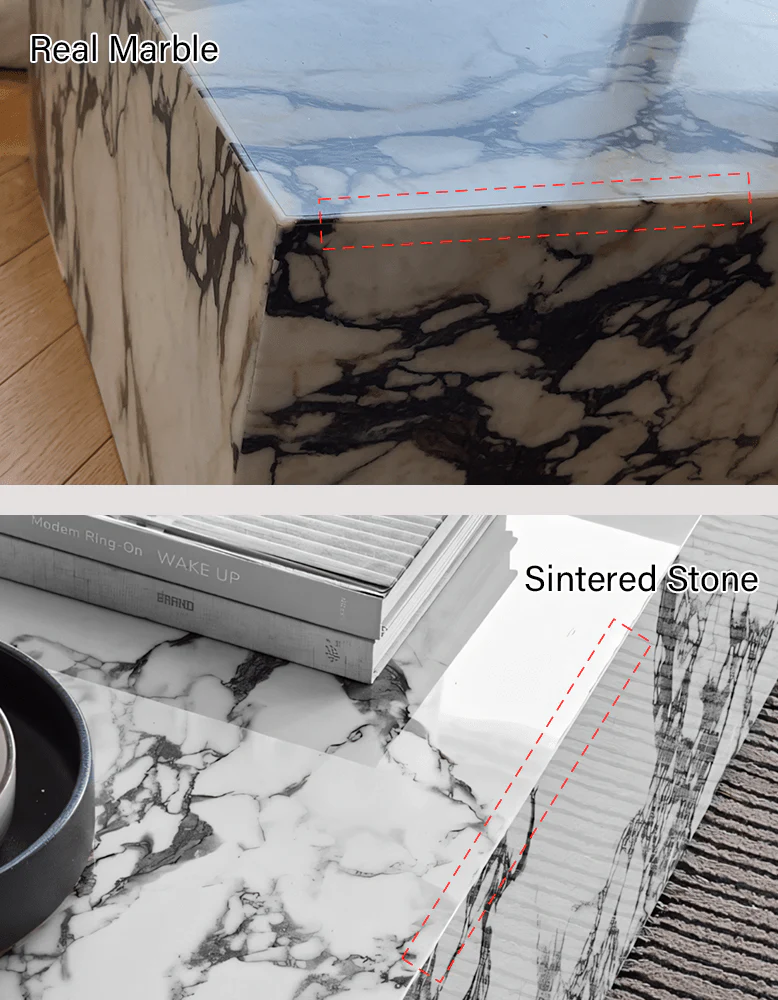 Kabelo Coffee Table Set, Sintered Stone/Marble - Image 11