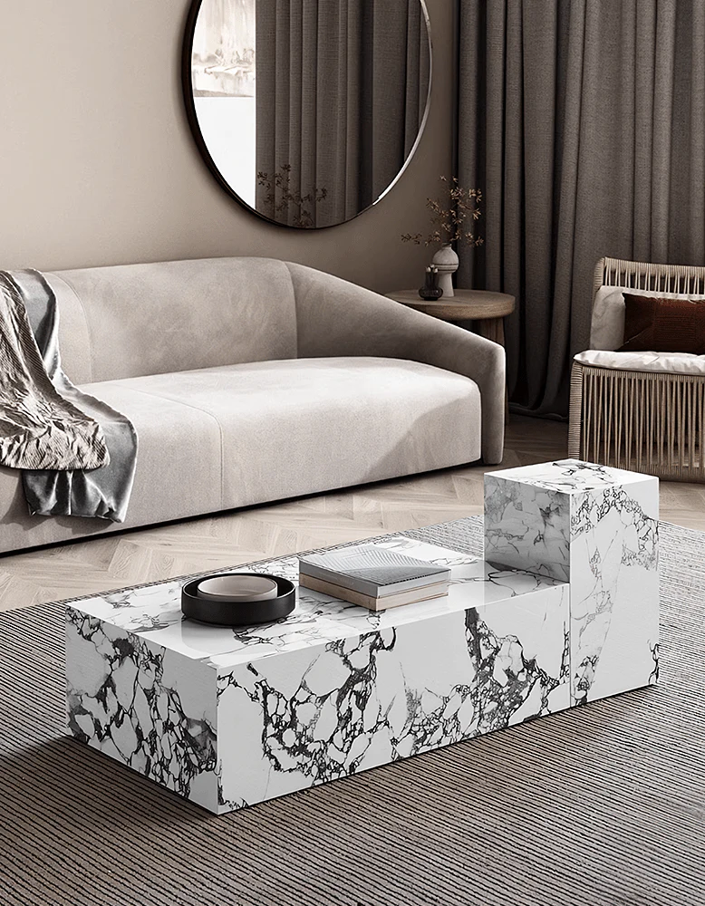 Kabelo Coffee Table Set, Sintered Stone/Marble - Image 17