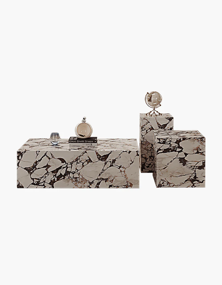 Kabelo Coffee Table Set, Sintered Stone/Marble - Image 18