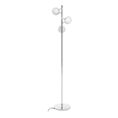Karter Chrome Finish Table Lamp With Three Lights - Image 5