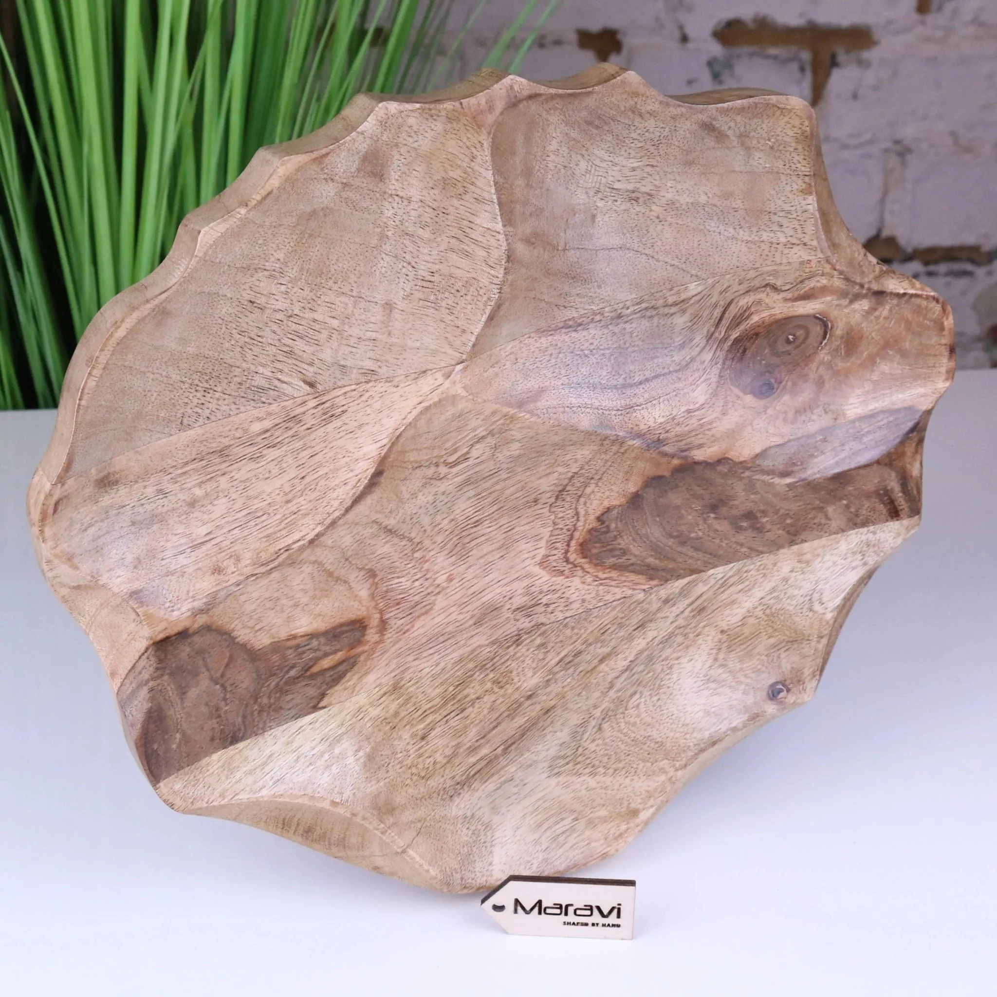 Kavira Divided Serving Dish Mango Wood - Image 4
