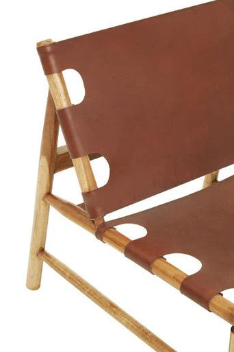 Kendari Antique Leather Chair - Image 12