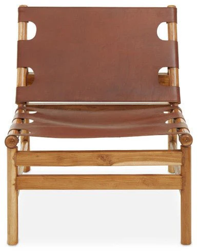Kendari Antique Leather Chair - Image 5