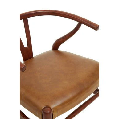 Kendari Cow Camel Leather Chair - Image 11