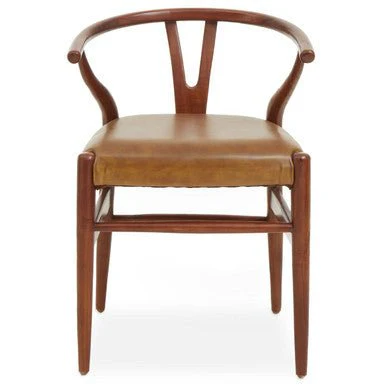 Kendari Cow Camel Leather Chair - Image 13