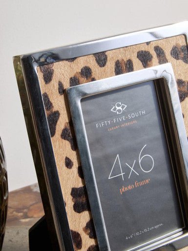 Kensington Townhouse 4 x 6 Leopard Design Photo Frame - Image 8