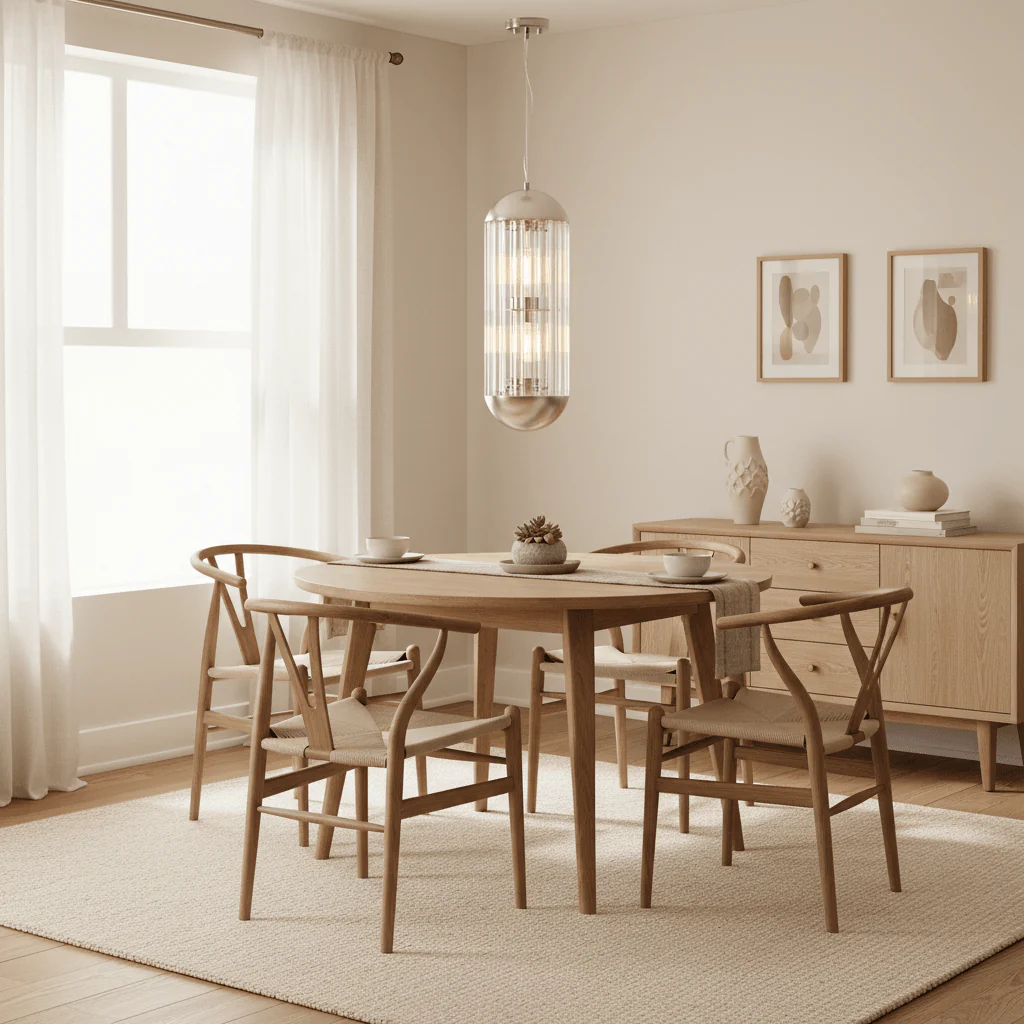Kensington Townhouse 6 Bulb Small Pendant Light - Image 3