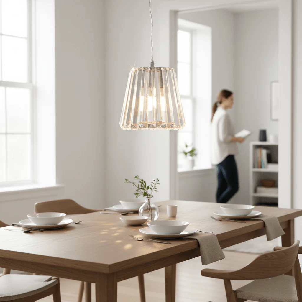 Kensington Townhouse Chrome Pendant Light - Image 2