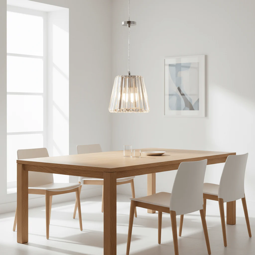 Kensington Townhouse Chrome Pendant Light - Image 3