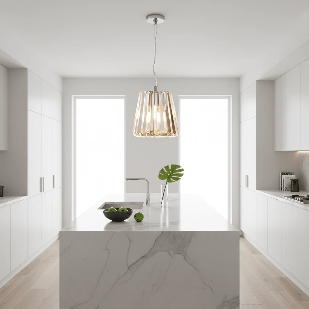 Kensington Townhouse Chrome Pendant Light - Image 4