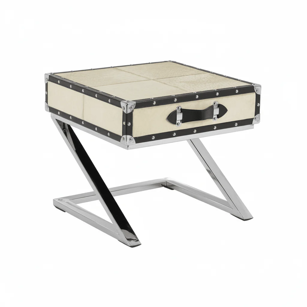 Kensington Townhouse Leather End Table