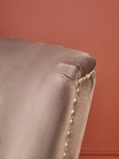 Kensington Townhouse Mink Winged Dining Chair - Image 12