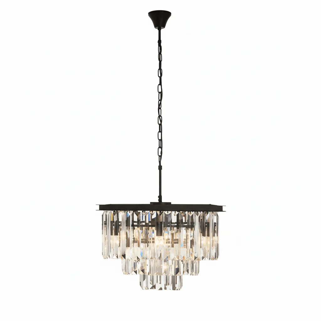 Kensington Townhouse Multi Crystal Pendant Light