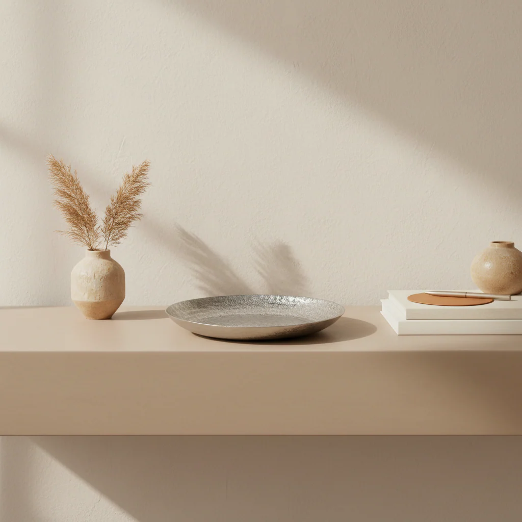 Kensington Townhouse Safia Silver Finish Plate - Image 4