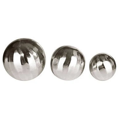 Kensington Townhouse Set of Three Nickel Balls - Image 7