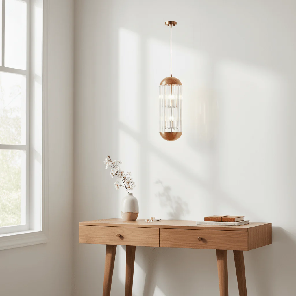 Kensington Townhouse Six Bulb Small Pendant Light - Image 4