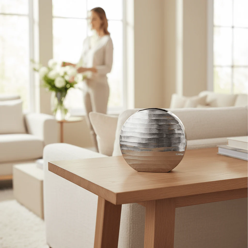 Kensington Townhouse Small Round Vase - Image 2