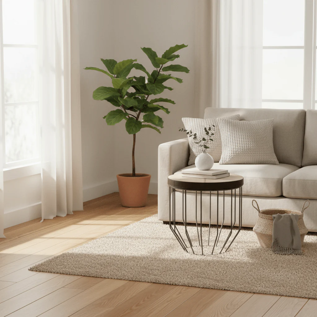 Kensington Townhouse Tall Iron Side Table - Image 3