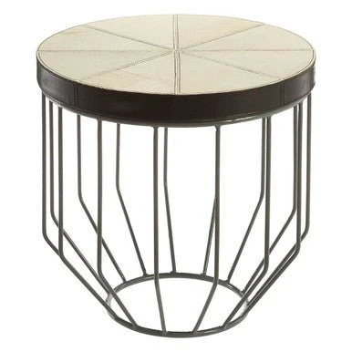 Kensington Townhouse Tall Iron Side Table - Image 5