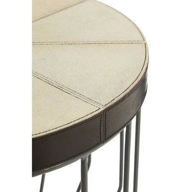 Kensington Townhouse Tall Iron Side Table - Image 6