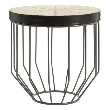 Kensington Townhouse Tall Iron Side Table - Image 8