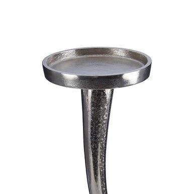 Kensington Townhouse Twist Nickel Candle Holder - Image 7