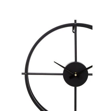 Kent Small Black Finish Wall Clock - Image 10