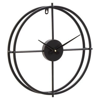 Kent Small Black Finish Wall Clock - Image 5