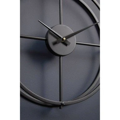 Kent Small Black Finish Wall Clock - Image 7