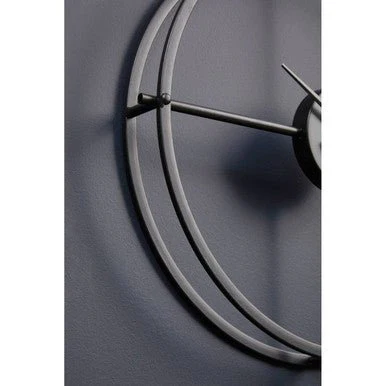Kent Small Black Finish Wall Clock - Image 8