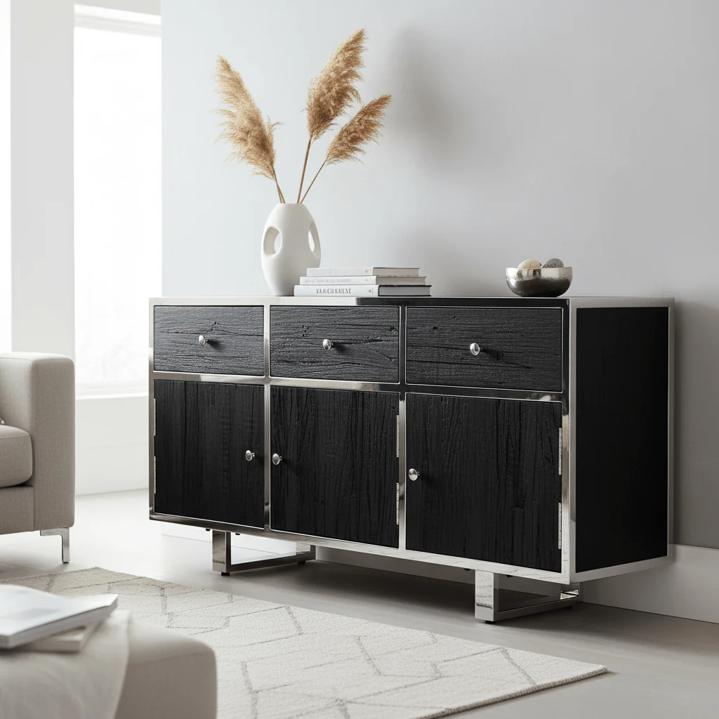 Kerala Black Sideboard - Image 5