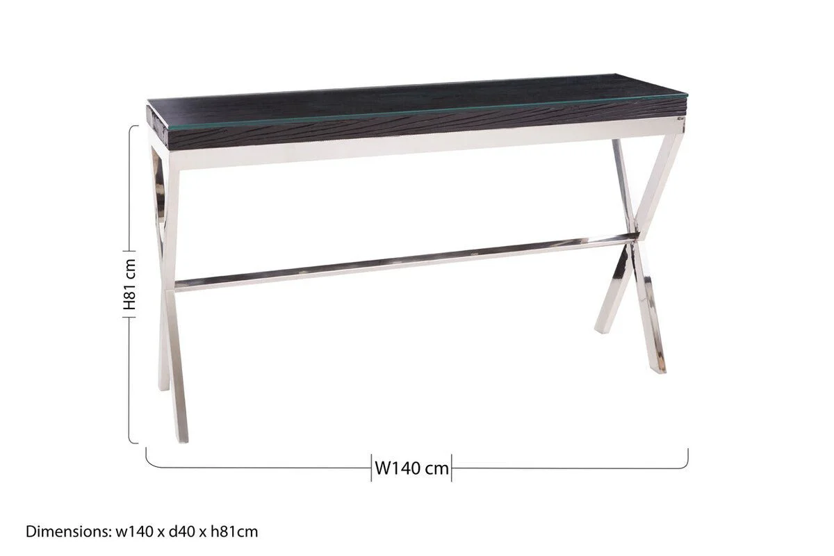 Kerala Console Table With Crossed Legs - Image 13