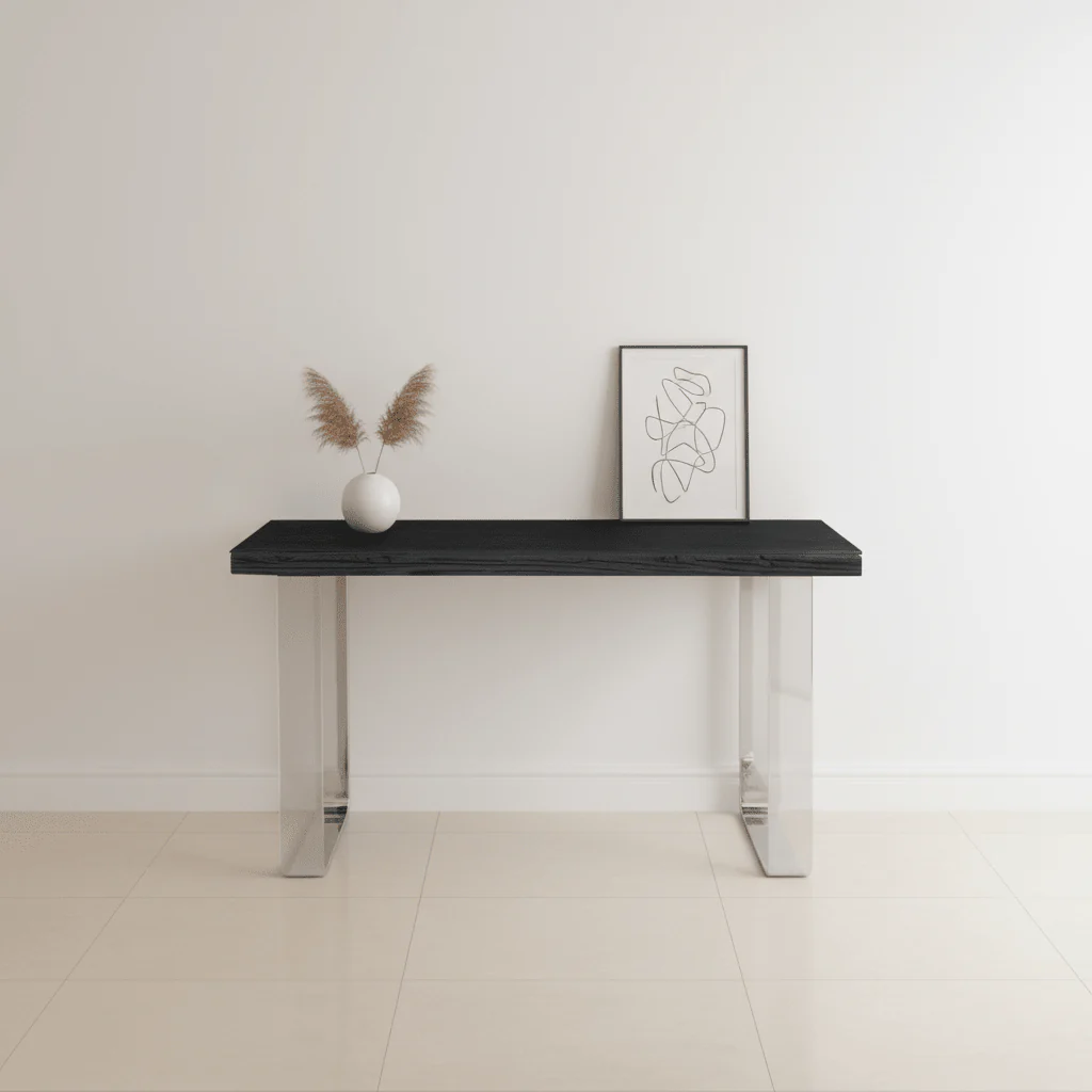 Kerala Small Black Console Table - Image 3
