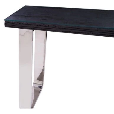 Kerala Small Black Console Table - Image 9