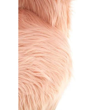 Kids Pink Faux Fur Chair - Image 10