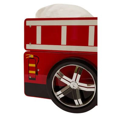 Kids Red Fire Engine Bed - Image 11