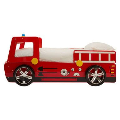Kids Red Fire Engine Bed - Image 5