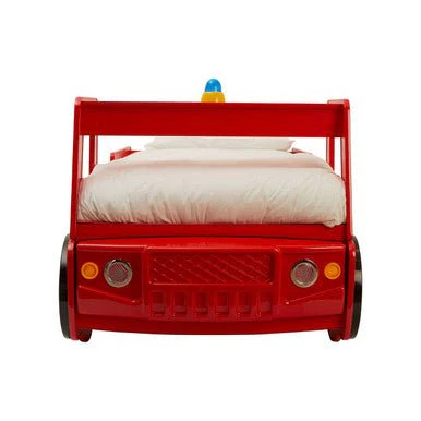 Kids Red Fire Engine Bed - Image 6