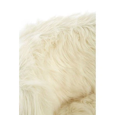 Kids White Faux Fur Chair - Image 13