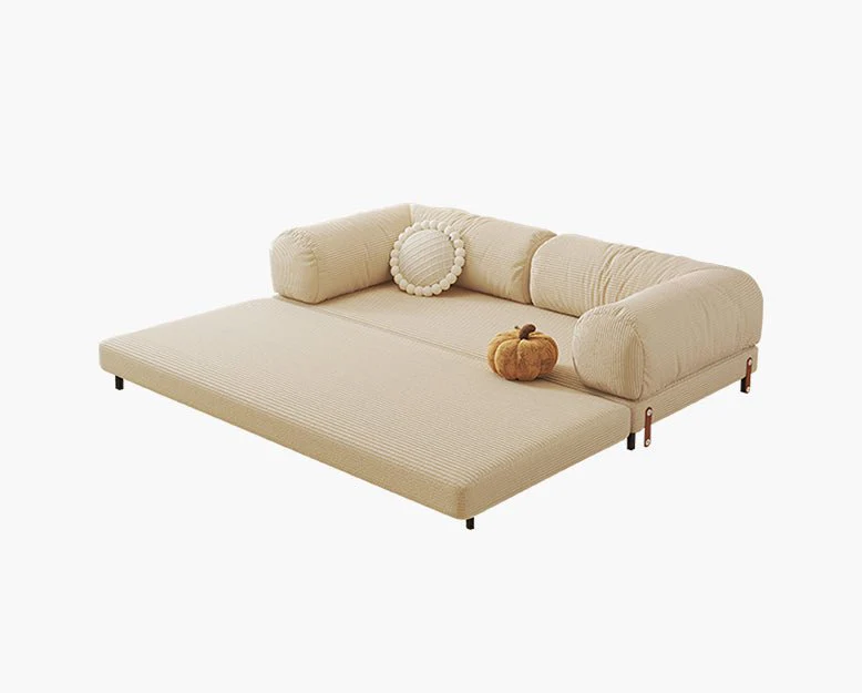 Kimura Two Seater Sofa Bed, Backrest Washable, Corduroy - Image 3